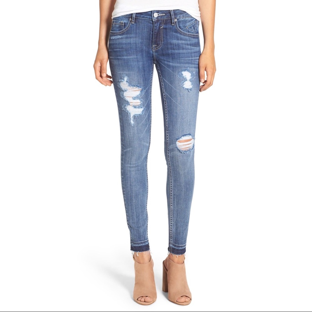 'Chelsea' Destroyed Skinny Jeans